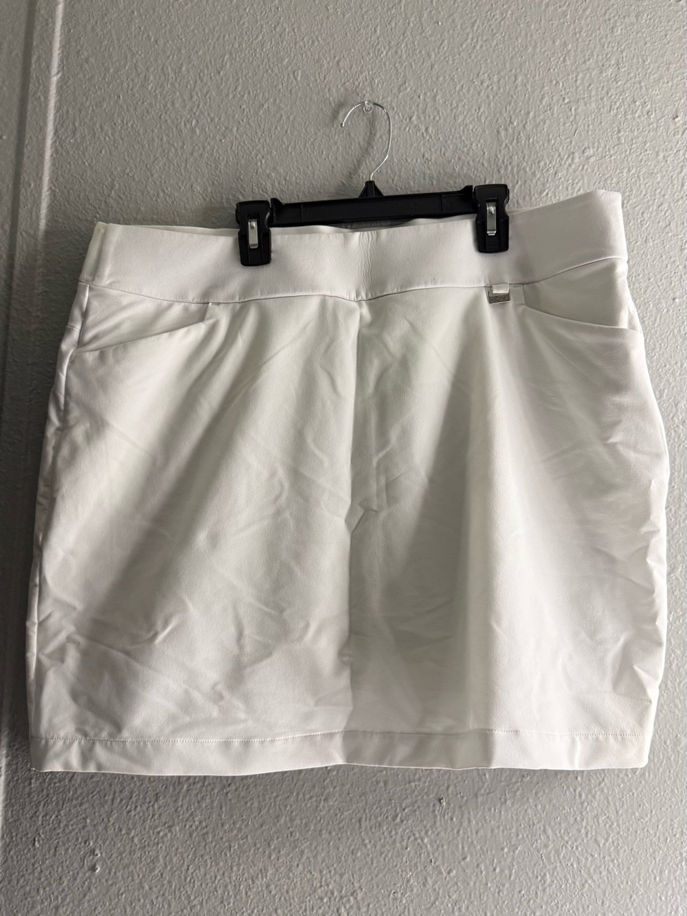 Greg Norman Collection White Performance Skort
